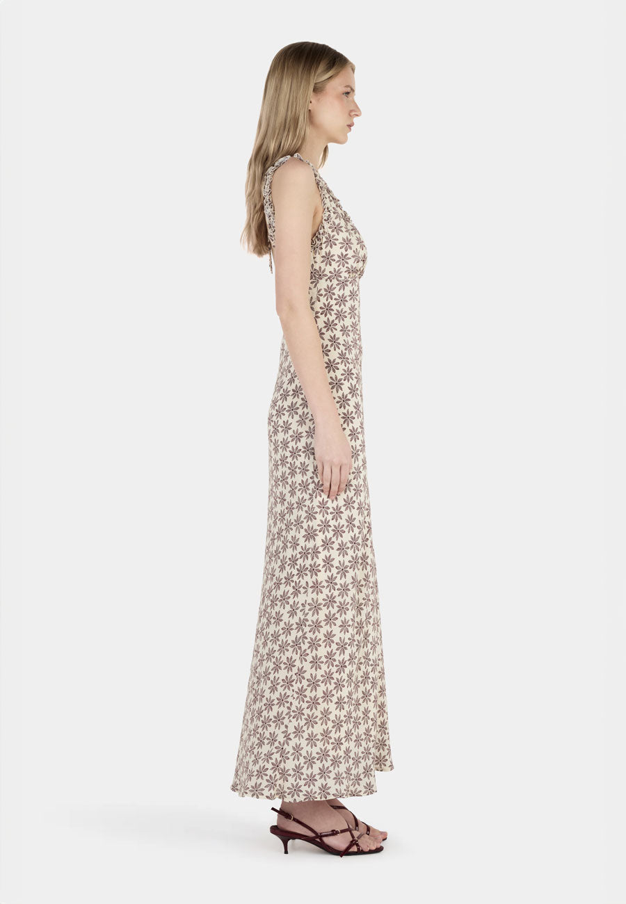 Ownley Bella Dress Daisy Dot Butter