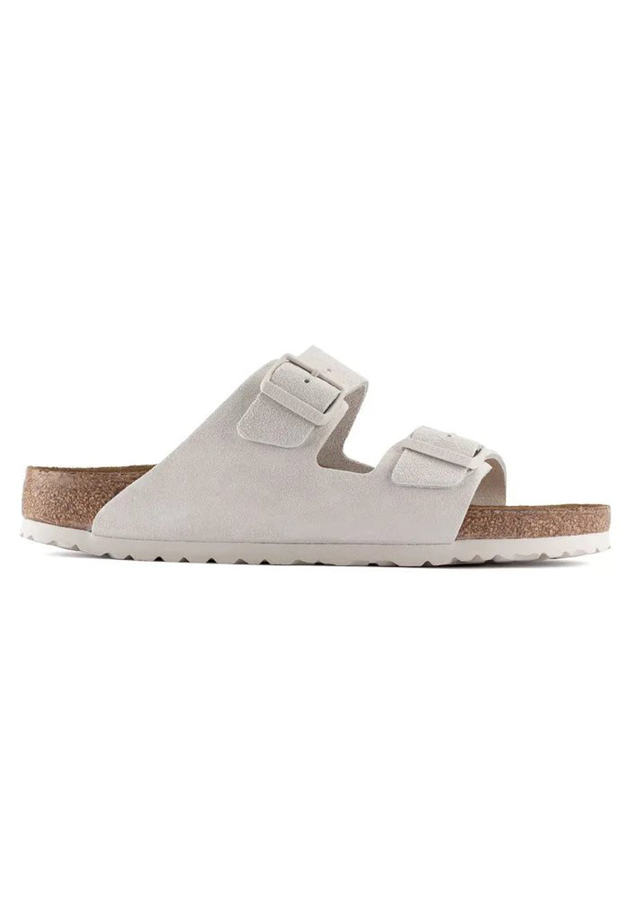 Birkenstock Arizona SFB Suede Antique White