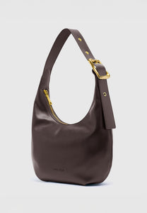 Brie Leon Everyday Croissant Bag Chocolate