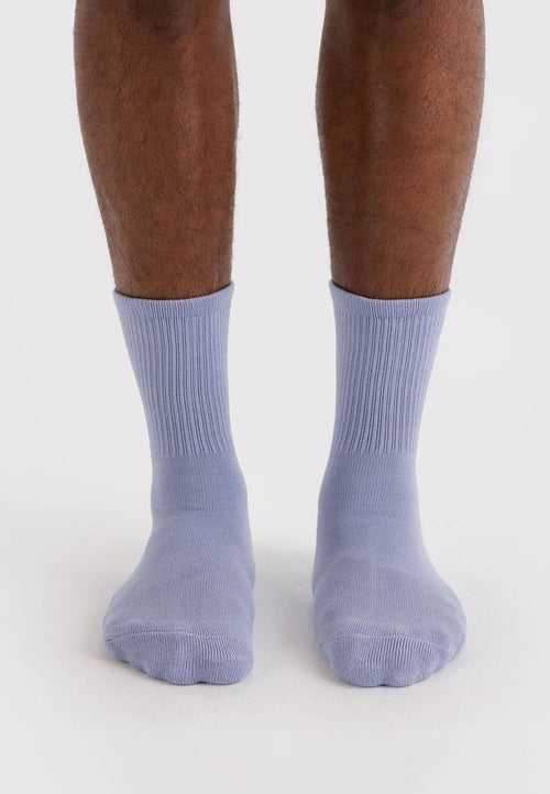 Baggu Ribbed Sock Mist