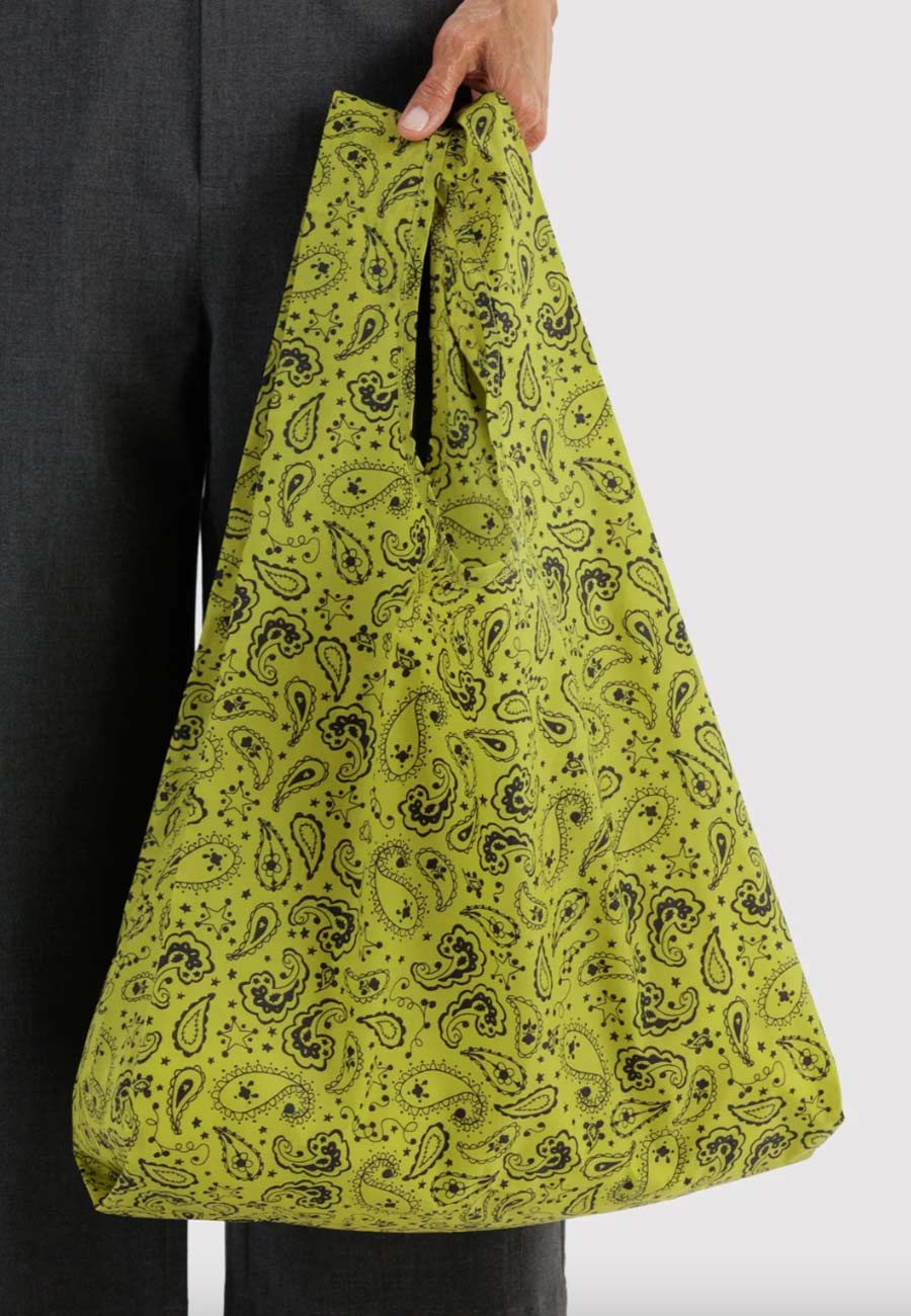 Baggu Standard Baggu Chartreuse Paisley