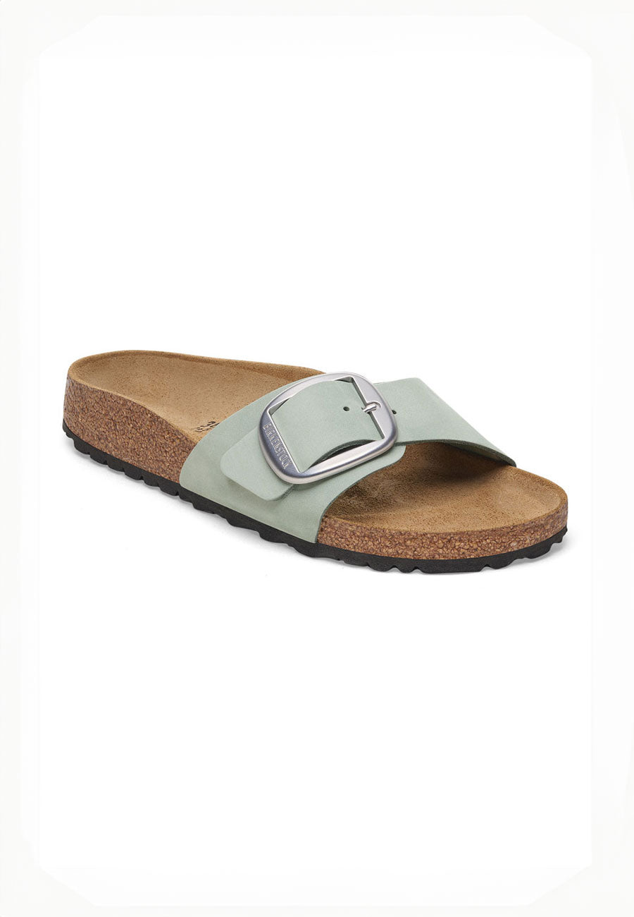 Birkenstock Madrid Big Buckle Nubuck Sage