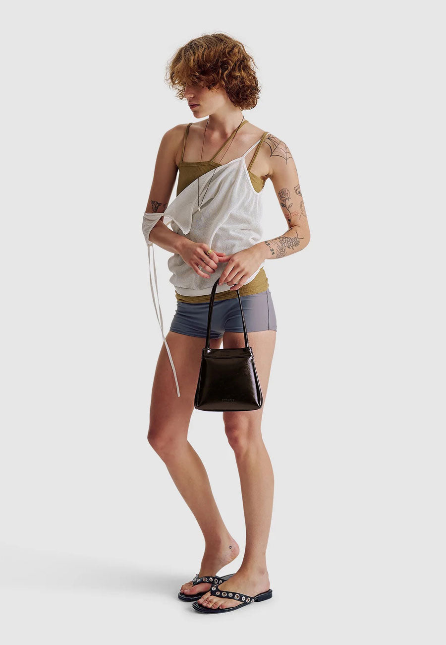 Brie Leon Harper Mini Bag Burnt Coffee