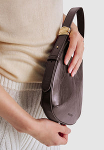 Brie Leon Organica Mini Bag Burnt Coffee