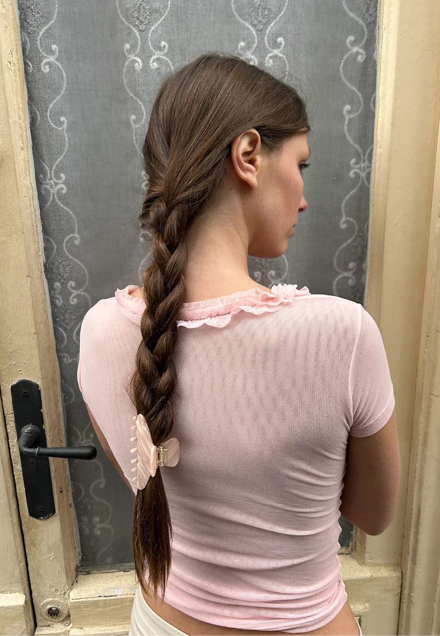 Buttermilk Accessories Luana Clip Strawberries & Cream