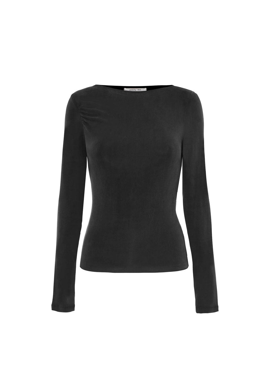 Peachy Den Kylie Long Sleeve Graphite
