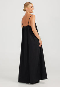 Charlie Holiday Clementine Maxi Dress Black