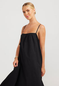 Charlie Holiday Clementine Maxi Dress Black