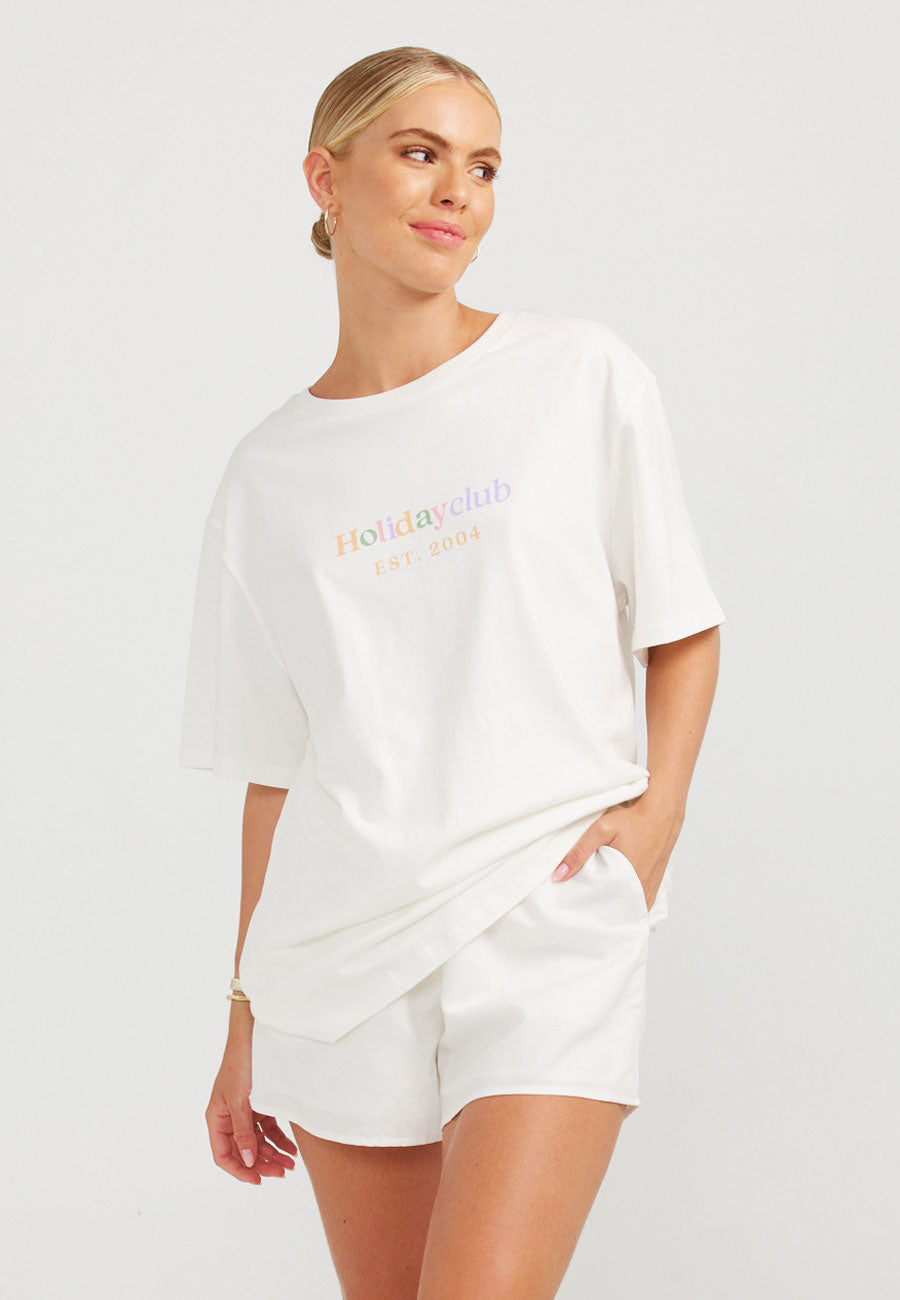 Charlie Holiday Holiday Club Boyfriend Tee