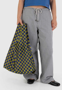 Baggu Standard Baggu Pear Navy Check