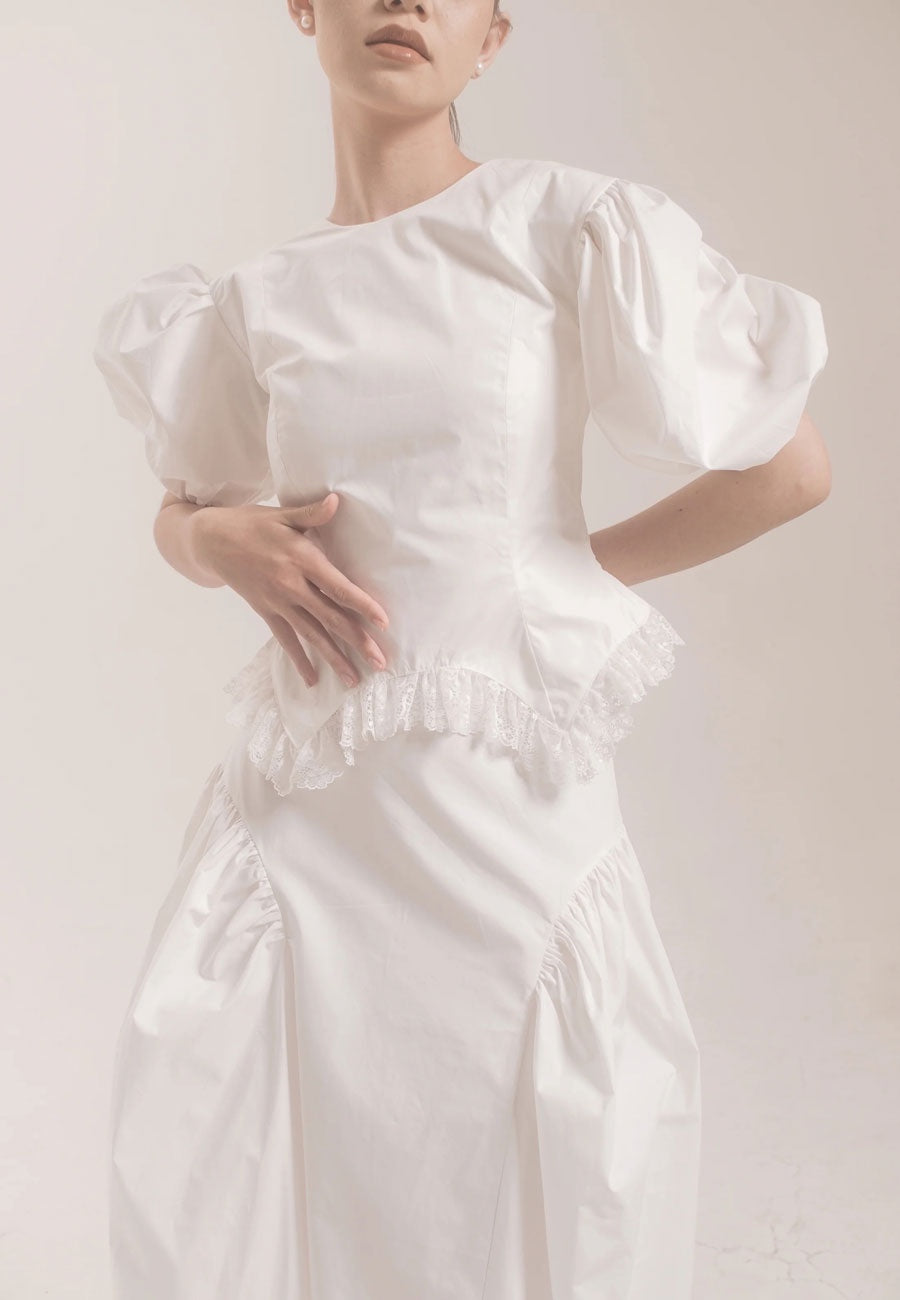 Chulle Koni Top White