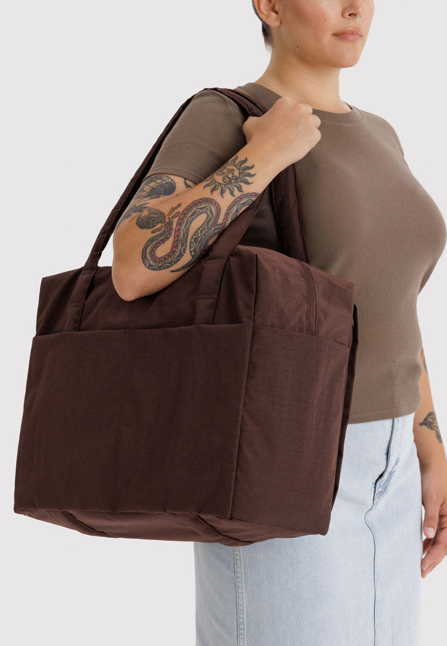 Baggu Cloud Carry-On Coffee