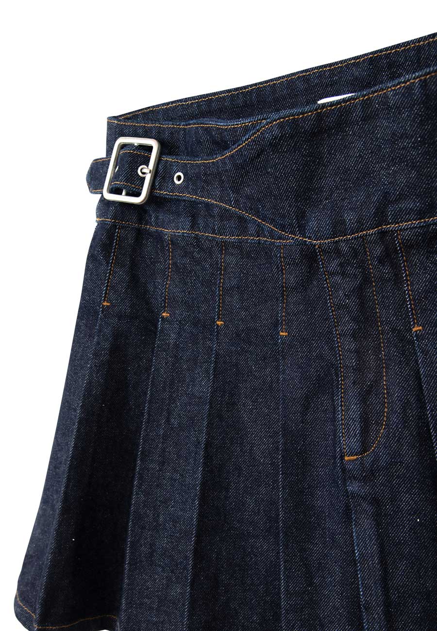 Damson Madder Dasha Denim Skirt Indigo