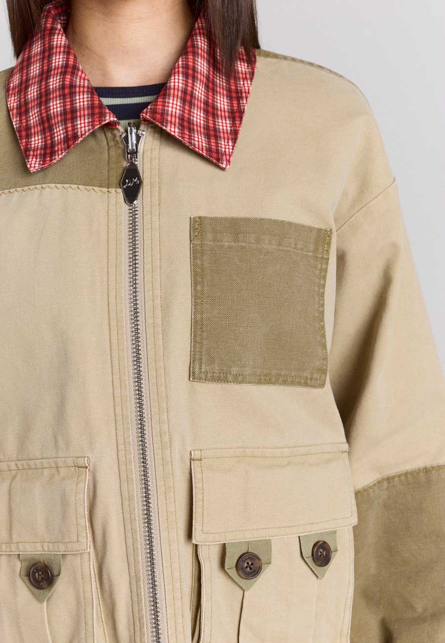 Damson Madder Marcelle Reversible Barn Jacket