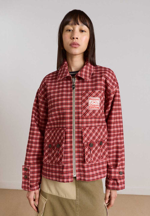 Damson Madder Marcelle Reversible Barn Jacket