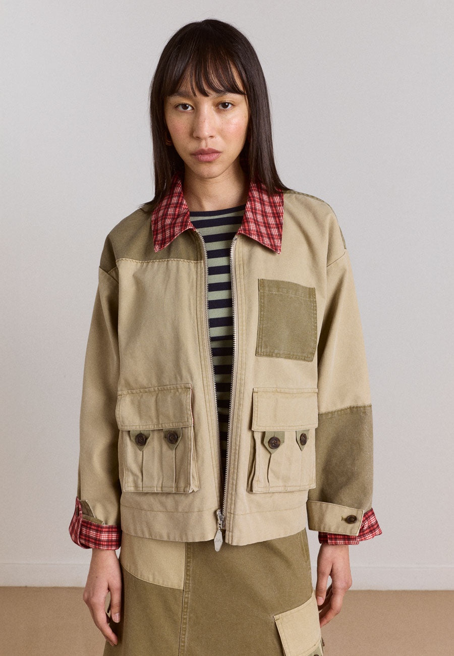 Damson Madder Marcelle Reversible Barn Jacket