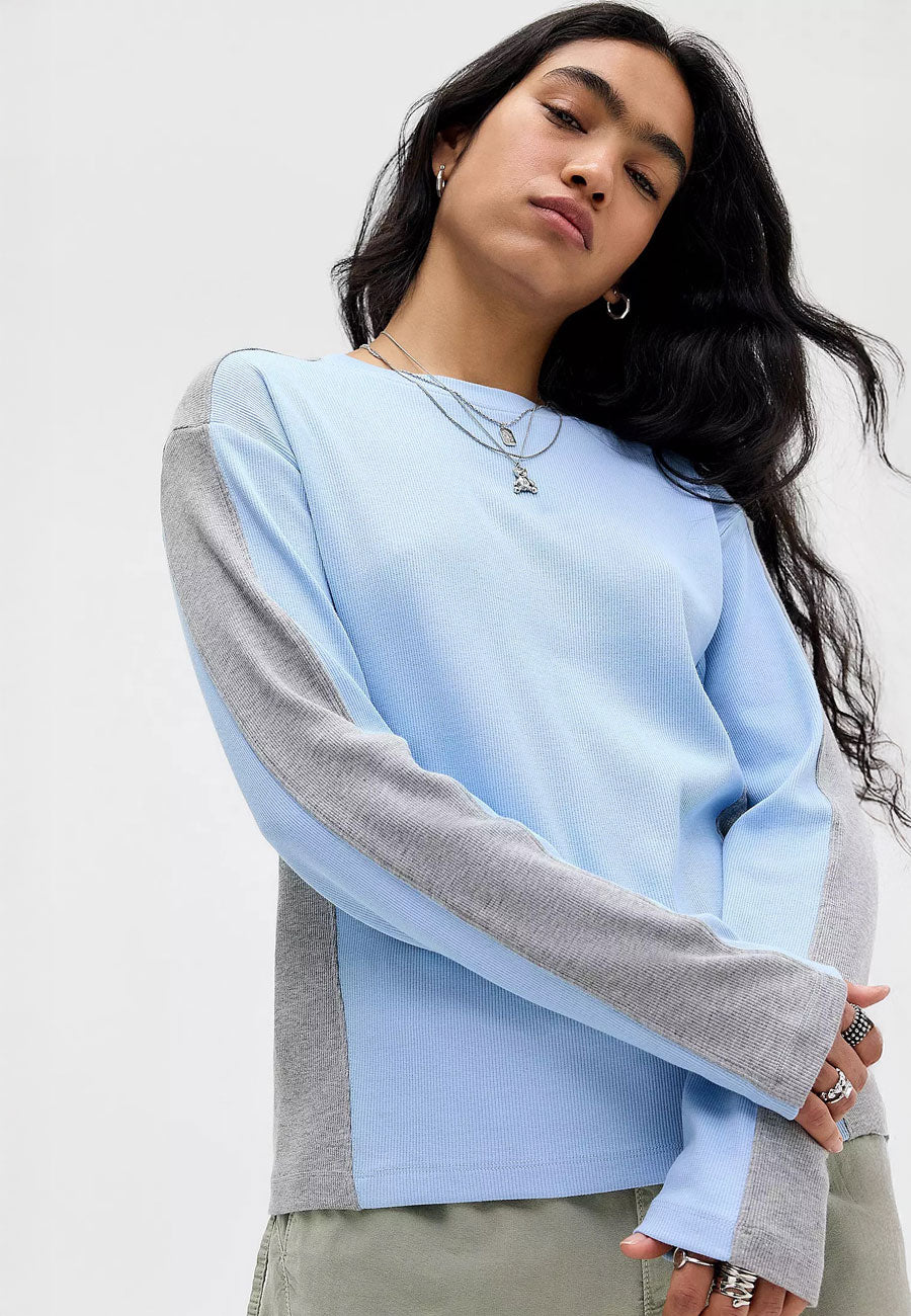 Damson Madder Romey LS Tee Blue