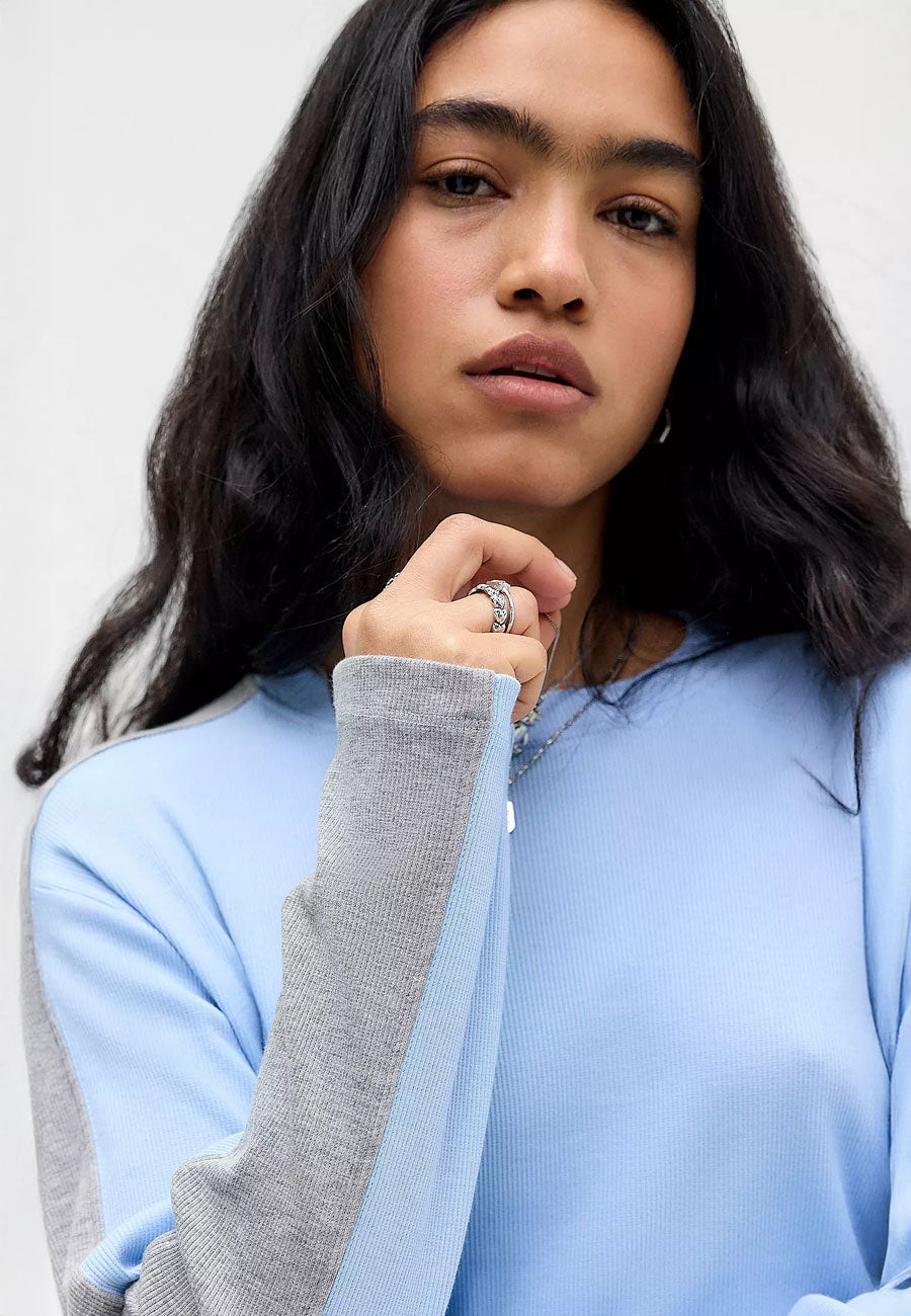 Damson Madder Romey LS Tee Blue