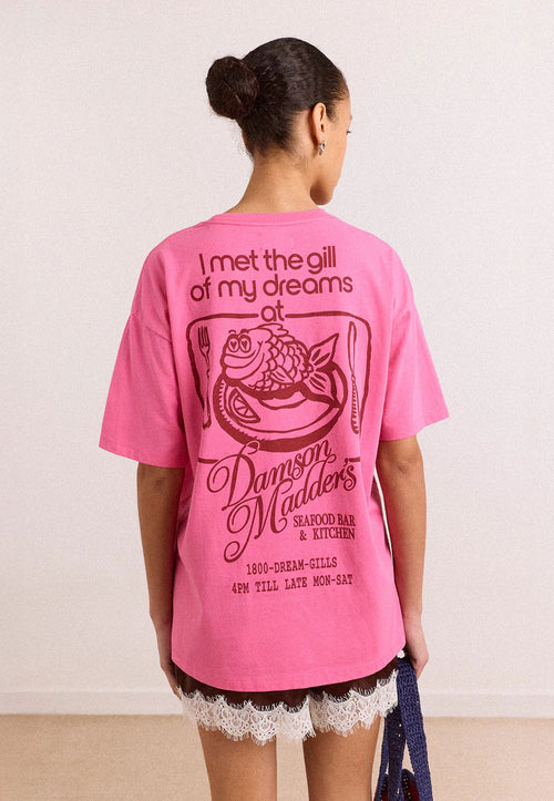 Damson Madder Gill of Dreams Graphic Tee Pink