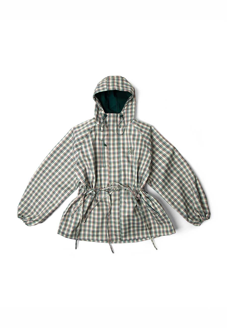 Damson Madder Liu Raincoat Elderberry Check