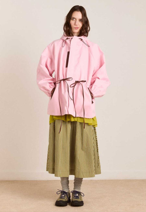 Damson Madder Liu Raincoat Pink
