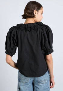 Damson Madder Lottie Blouse Black