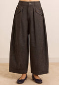Damson Madder Mara Trouser Grey Herringbone