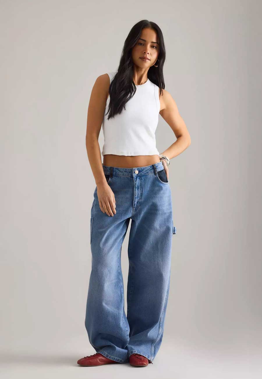 Damson Madder Drew Jeans Lapis Wash