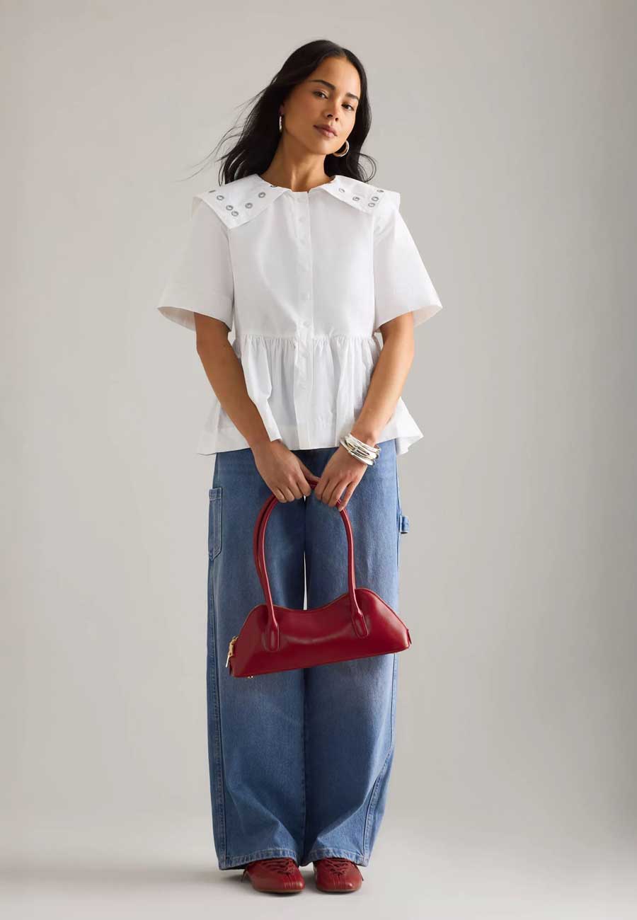 Damson Madder Drew Jeans Lapis Wash