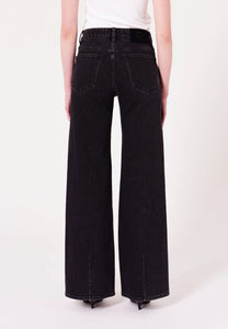 Neuw Eva Wide Jean French Black