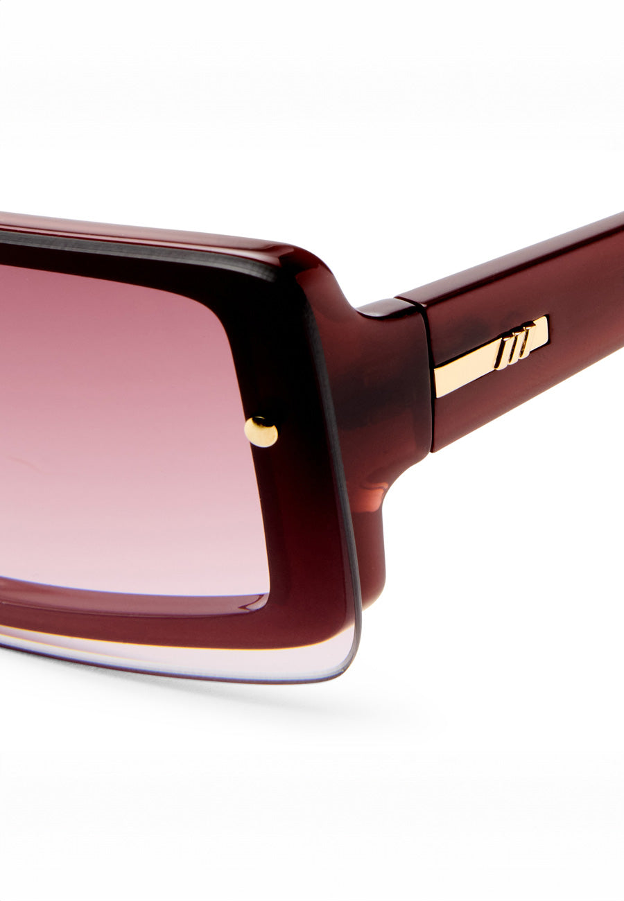 Le Specs Evasion Cherry Lacquer