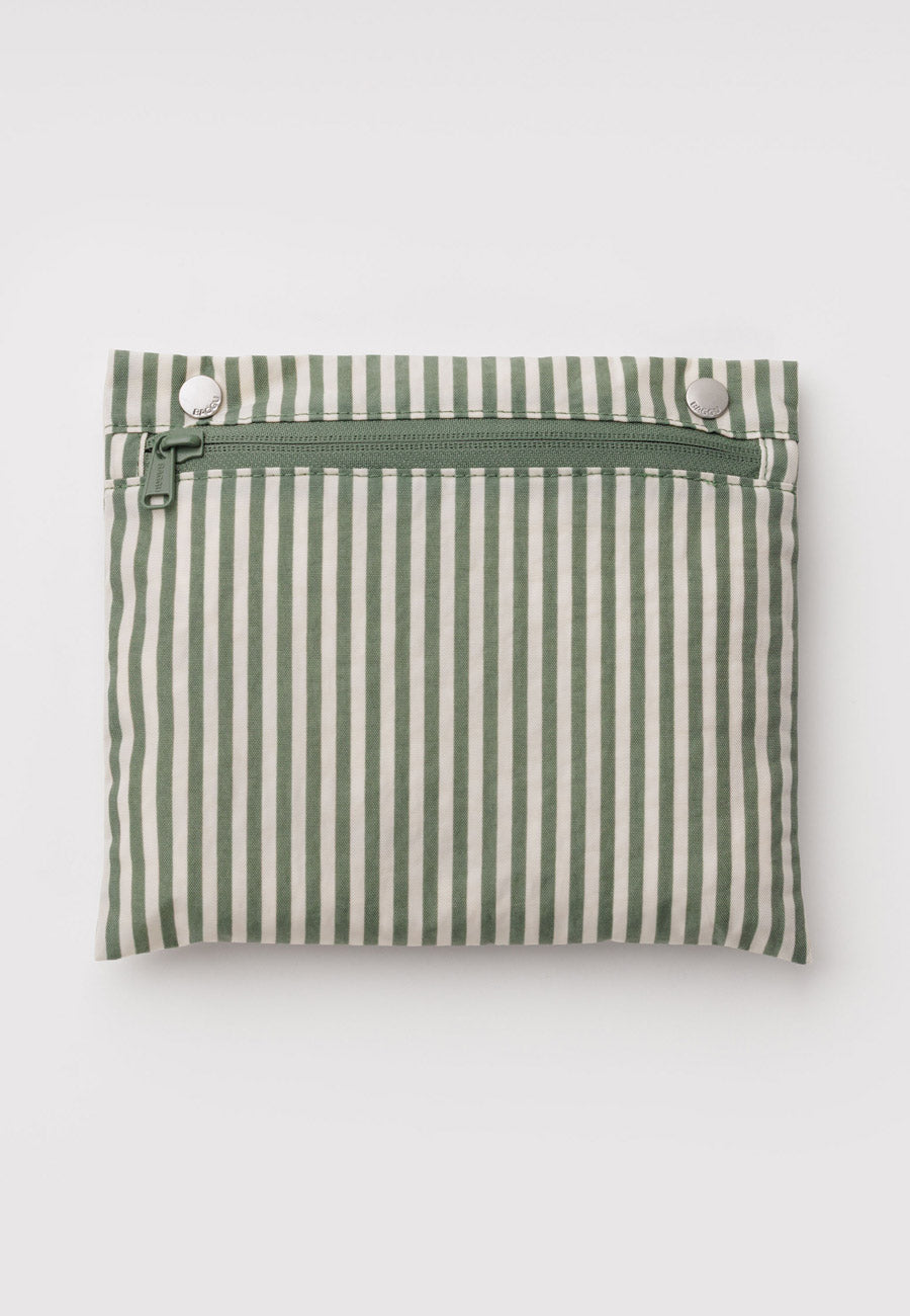 Baggu Everyday Cloud Bag Sage Stripe