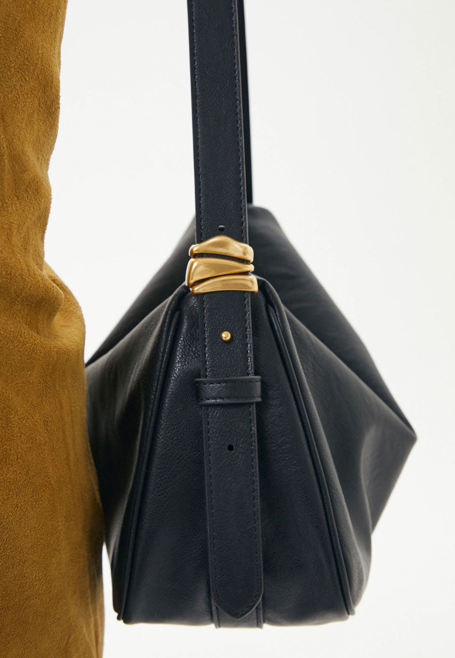 Brie Leon Organica Hobo Bag Black