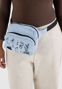 Baggu Fanny Pack Embroidered Ballet Icons