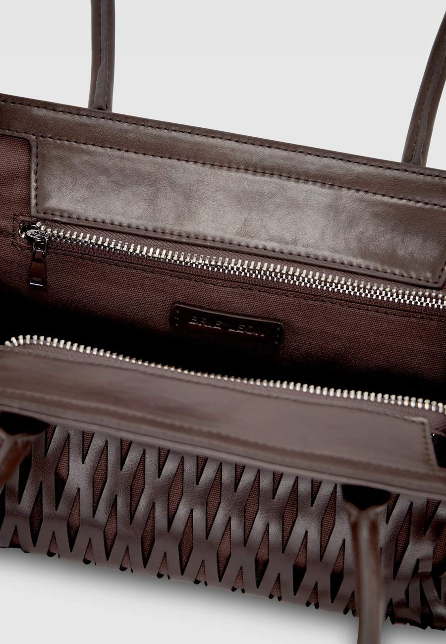Brie Leon Faye Mini Tote Bag Ganache