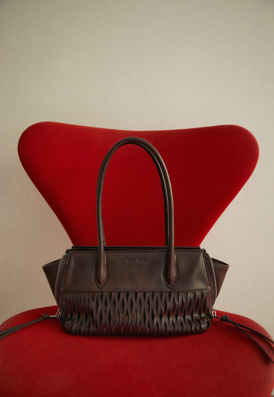 Brie Leon Faye Mini Tote Bag Ganache
