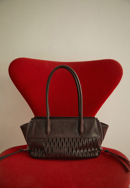 Brie Leon Faye Mini Tote Bag Ganache