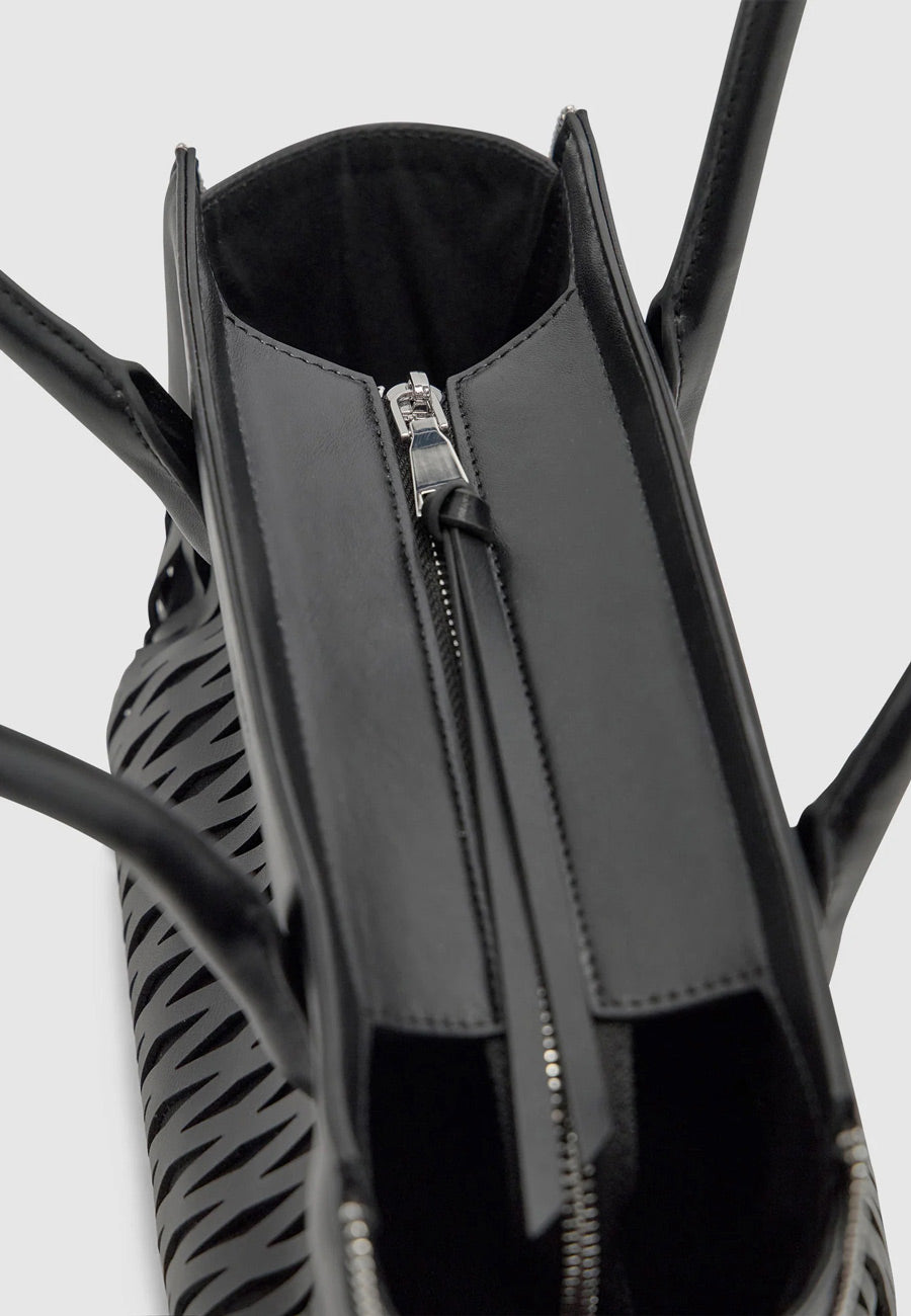 Brie Leon Faye Mini Tote Bag Noir