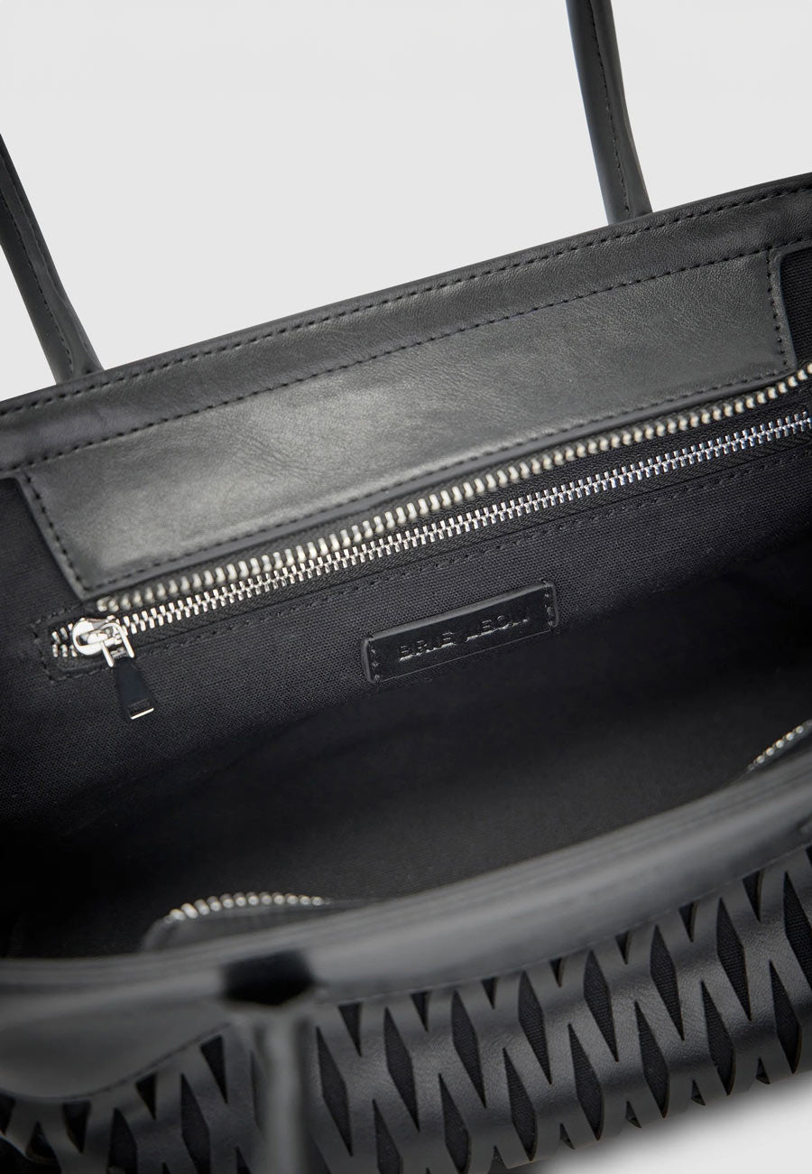 Brie Leon Faye Mini Tote Bag Noir