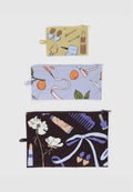 Baggu Flat Pouch Set Get Ready With Me