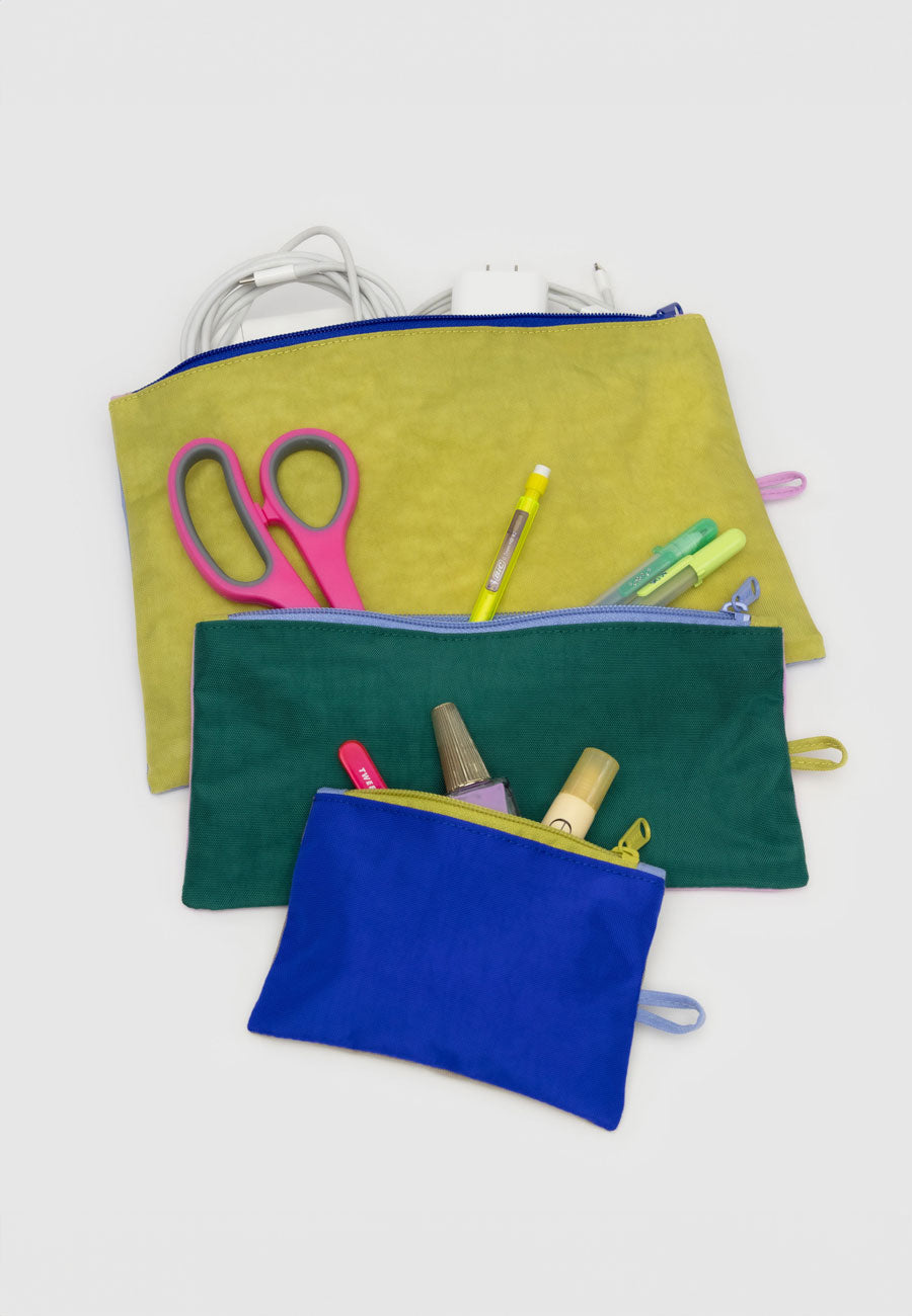 Baggu Flat Pouch Set in Plein Air main image 0