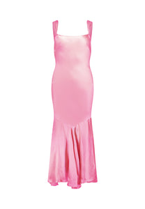 Caitlin Crisp Giselle Dress Barbie Pink