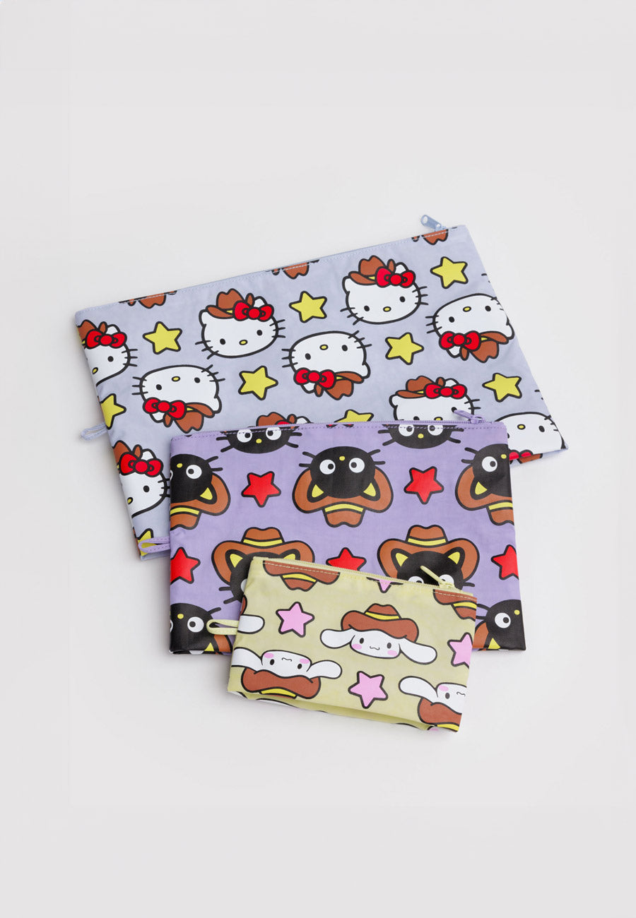 Baggu Go Pouch Set Hello Kitty & Friends Western