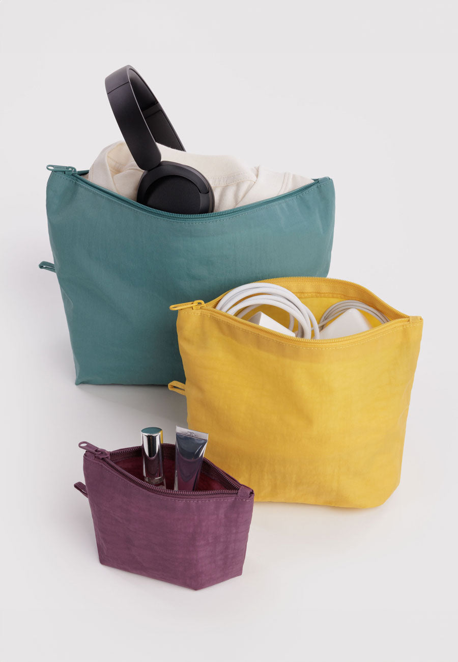 Baggu Go Pouch Set Jewel Mix