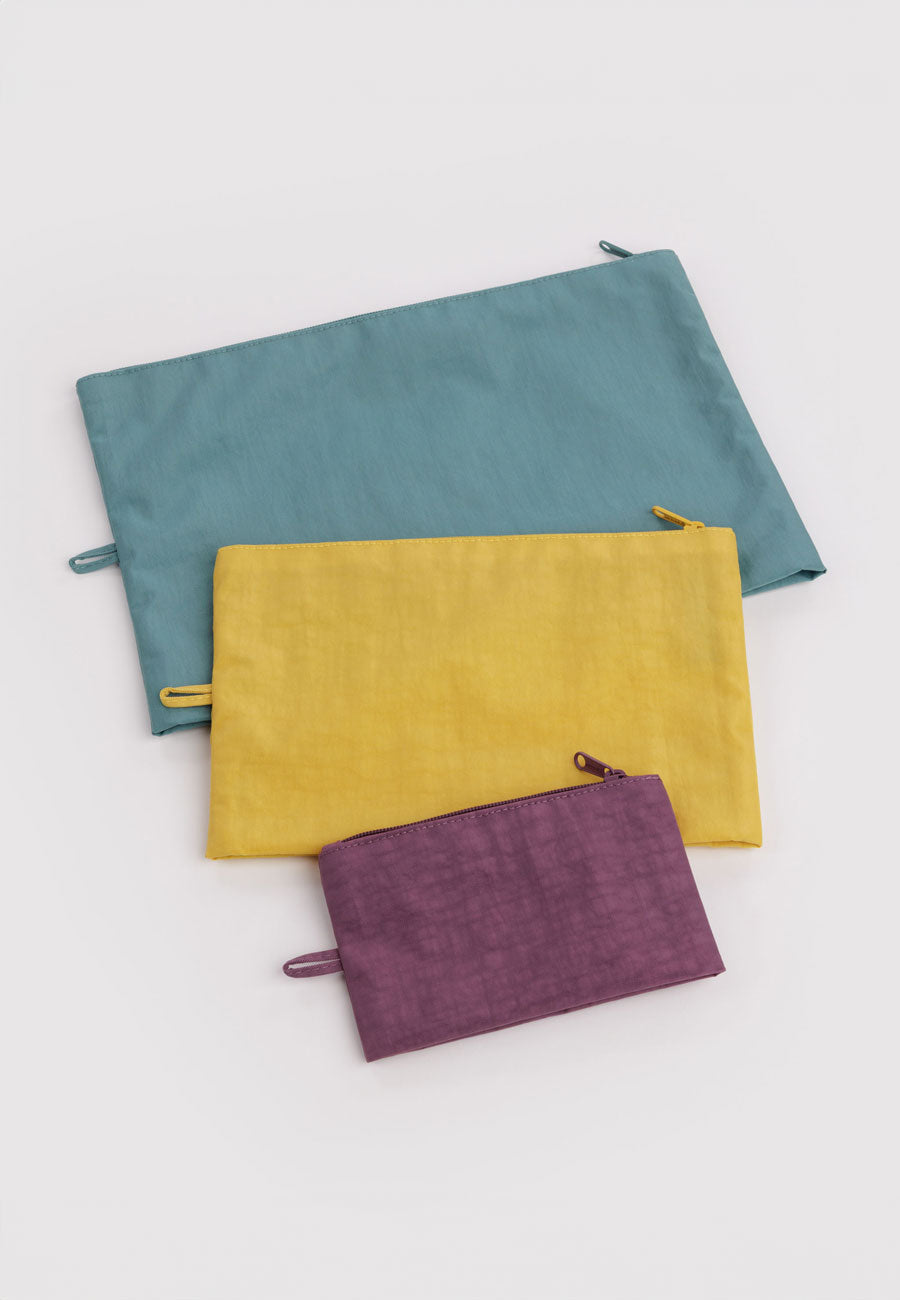 Baggu Go Pouch Set Jewel Mix