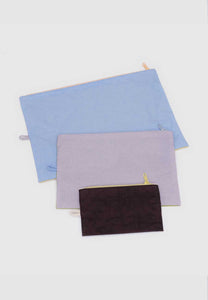 Baggu Go Pouch Set Pastels Colourblock