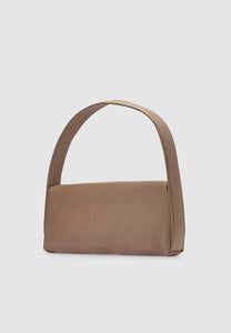 Brie Leon Harlow Slouch Baguette Bag Stone Nappa