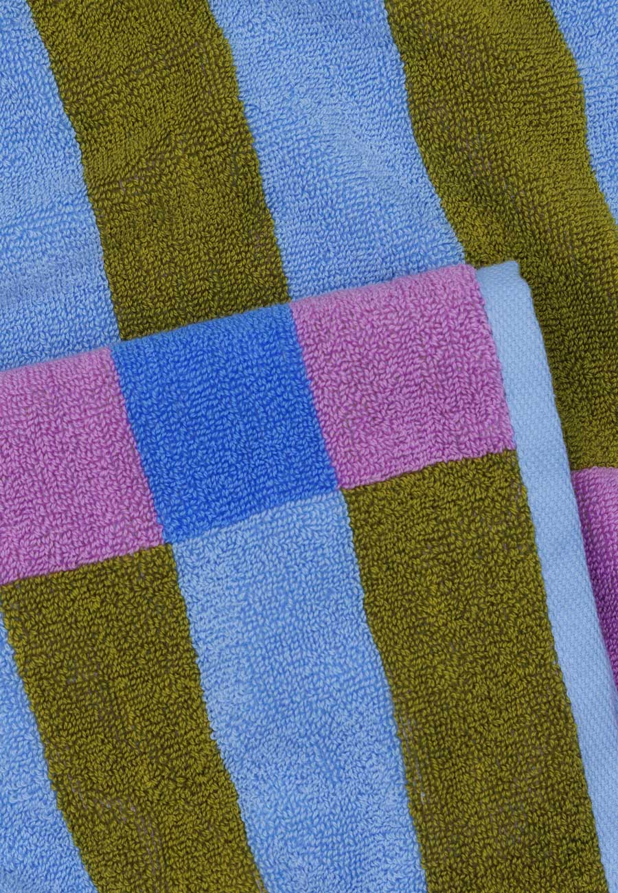 Baggu Hand Towel Set of 2 Cabana Stripe Mix