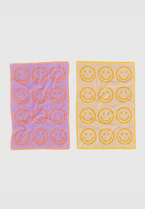 Baggu Hand Towel Set of 2 Happy Lilac Marigold