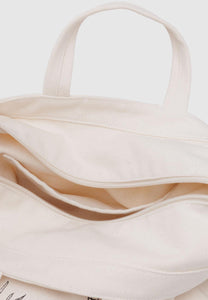 Baggu Horizontal Zip Duck Bag Embroidered Shells